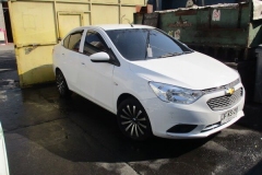 Automóvil Chevrolet Sail 1.5,  año 2018, Patente JFKS.29-5