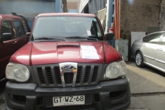 Lote 138  CAMIONETA MAHINDRA PIK UP XL D/CABINA DIESEL 4X4 2.2 AÑO 2014. PATENTE GTWZ.68