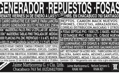 Generador repuestos fosas