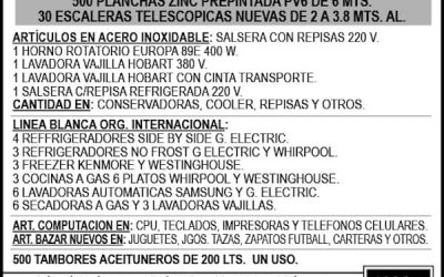 Remate Viernes 16 de Octubre