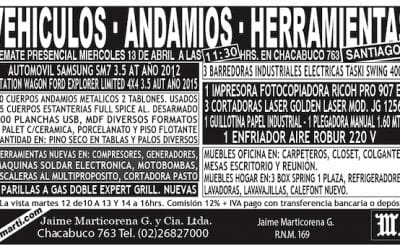 Remate 13 de Abril